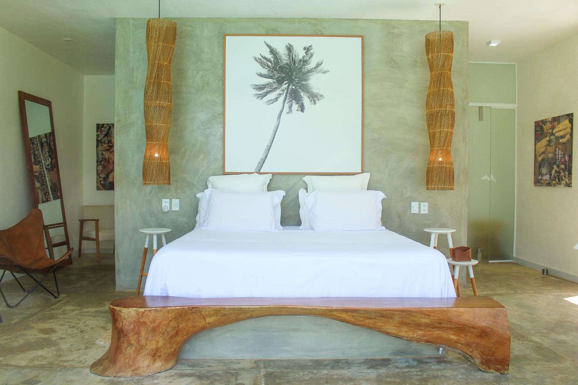 Pe Na Areia Boutique Hotel Japaratinga Bagian luar foto