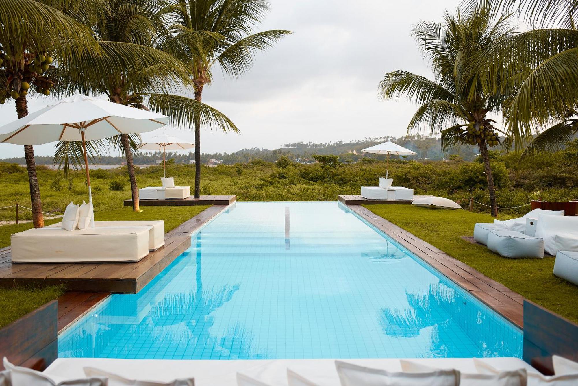 Pe Na Areia Boutique Hotel Japaratinga Bagian luar foto